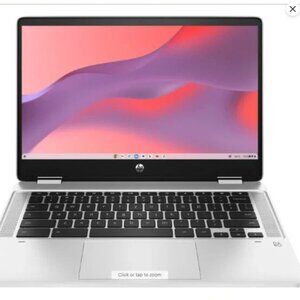 HP - 2-in-1 14" Touch-Screen Chromebook - Intel Celeron - 4GB Memory - 64GB eMMC